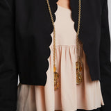 Gold charms necklace