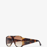 Izia havana brown sunglasses