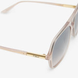 Judy L beige grey sunglasses