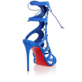 Amazoulo 100 blue suede sandal