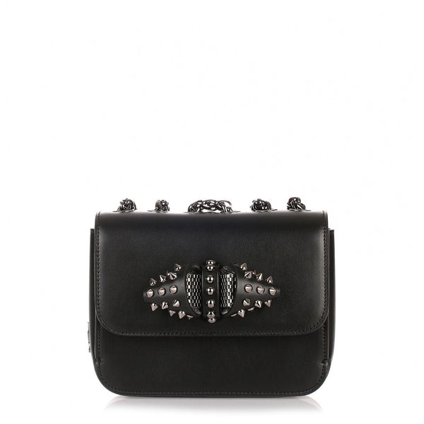 Sweet Charity baby black leather bag