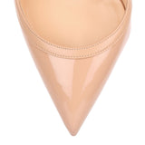 Crissos 100 beige leather pump