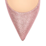 Pigalle Follies 100 powder pink glitter pump