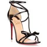 Blakissima 100 black patent leather sandal