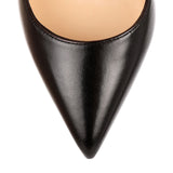 Uptown 100 black leather pump