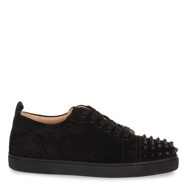 Louis Junior Spikes black suede sneaker