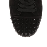Louis Junior Spikes black suede sneaker