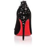 Candidate 100 black suede embellished pump