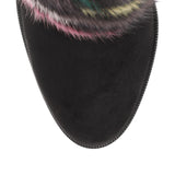 Alexandra 70 mink detailed bootie