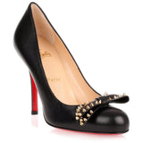 Ballalarina 100 black leather pump