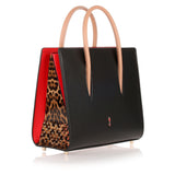 Paloma medium black leather bag