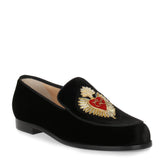 Perou Corazon velvet loafer