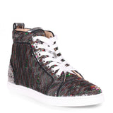 Bip Bip silver sequin sneaker