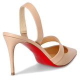 Actina 85 beige leather pumps