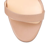 Jonatina 100 beige leather sandals