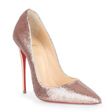 So Kate 120 blush sequin pumps