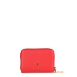 Panettone red leather coin purse