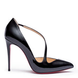 Jumping 100 patent black sandals