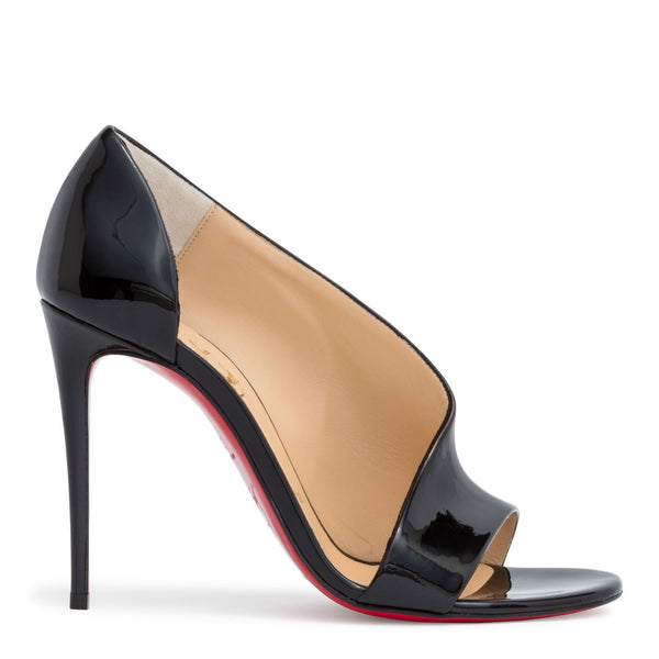 Phoebe 100 Black Patent Leather Pumps