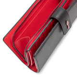 Paloma black leather wallet