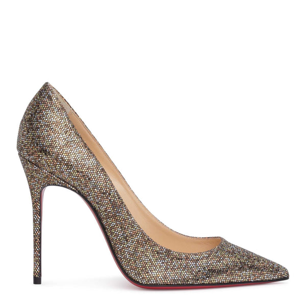 Decollete 100 multi glitter pumps