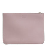 Loubicute pale pink pouch
