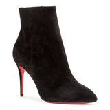 Eloise 85 black suede bootie