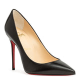 Decollete 100 nappa shiny black pumps
