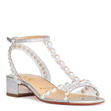 Faridaravie 25 pvc silver sandals