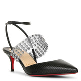 Levita 55 embossed black pumps