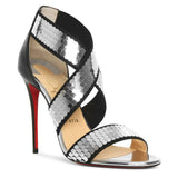 Xili 100 disco ball sandals