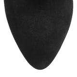 Eloise Booty 100 black suede
