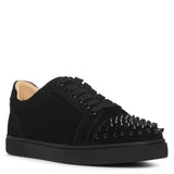 Vieira Spikes black suede sneakers