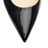 Iriza 70 patent black pumps