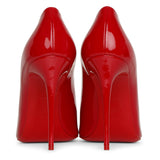 Kate 100 patent red pumps