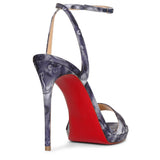 Loubi Queen 120 jeans punk sandals