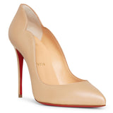 Hot Chick 100 beige nappa pumps