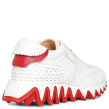 Loubishark donna white sneakers