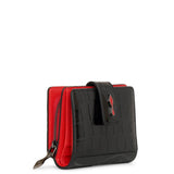 Paloma mini embossed wallet