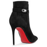 Lock So Kate Booty 100 black suede