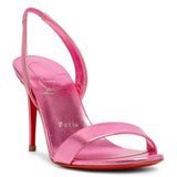 O Marylin confettis laminato sandals