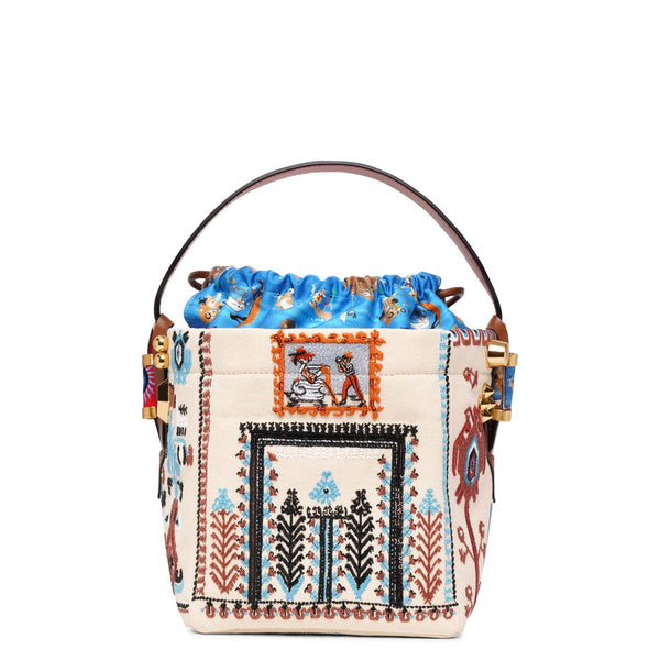Greekaba mini broderie bag