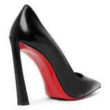 Condora 100 black leather pumps