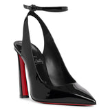 Condora 100 patent sling pumps