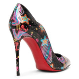 Hot Chick 100 multi patent pumps