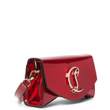Loubi54 small red patent crossbody bag
