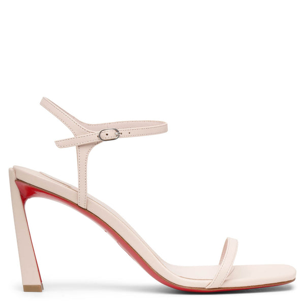 Condora 85 light pink leather sandals