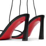 Condora 85 black crystal sandals