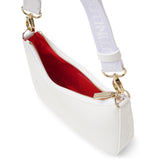 Loubila chain white mini shoulder bag