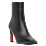 Condora Booty 85 black leather ankle boots